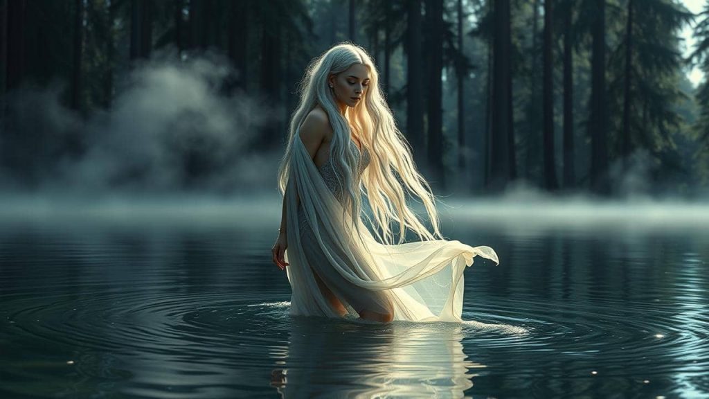 La ninfa del lago hace su aparición