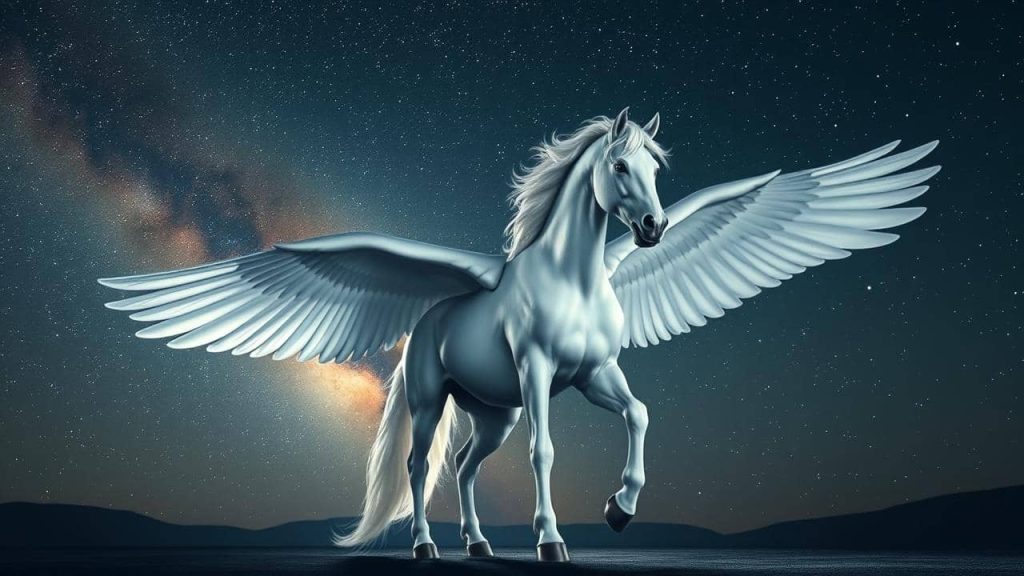 Pegaso, el maravilloso caballo nacido de la sangre de Medusa