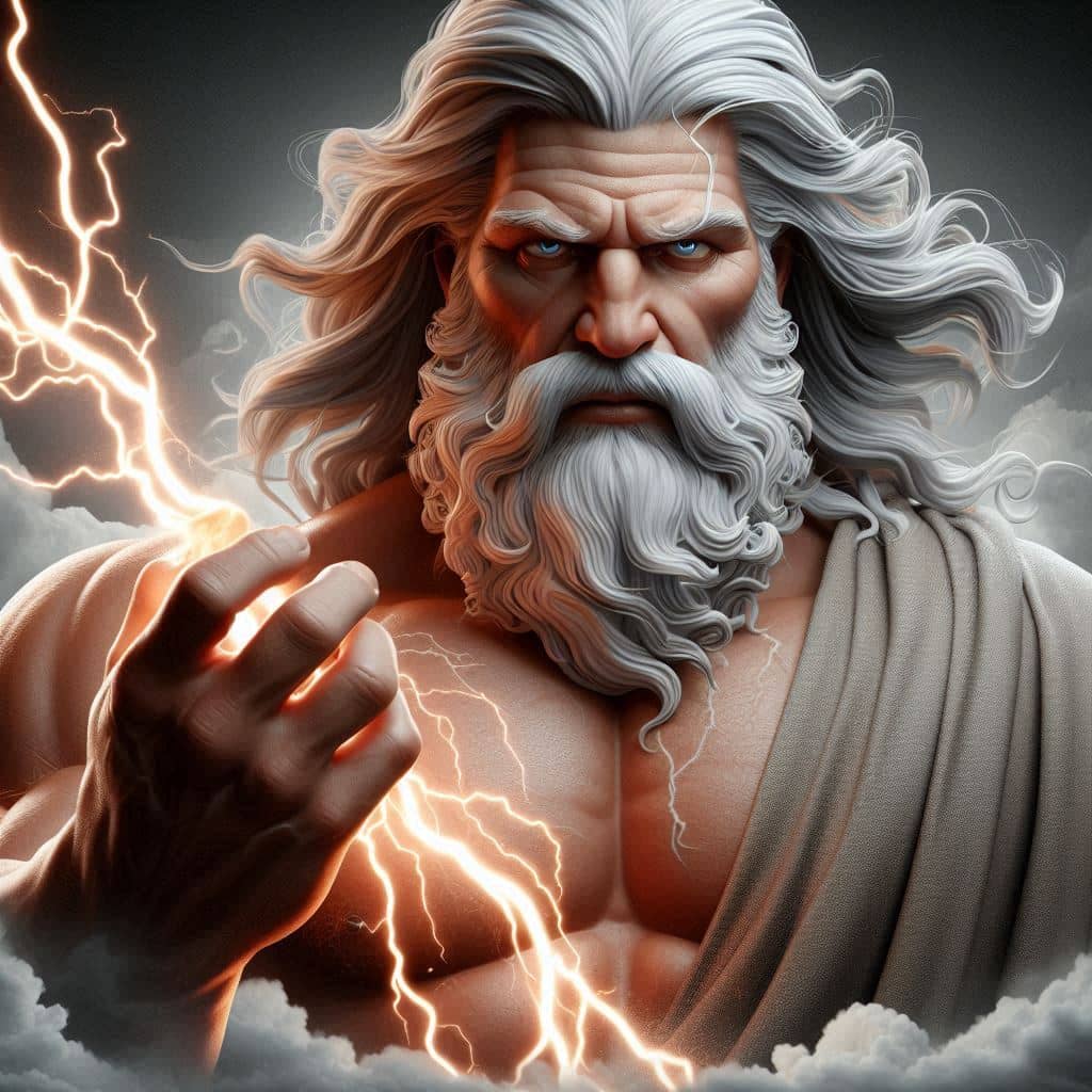 Zeus, padre de dioses y hombres.